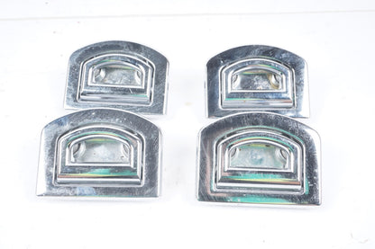 AUDI PORSCHE VOLKSWAGEN REAR TRUNK TIR DOWN HOOK BRACKET SET OF 4 1K0864203C