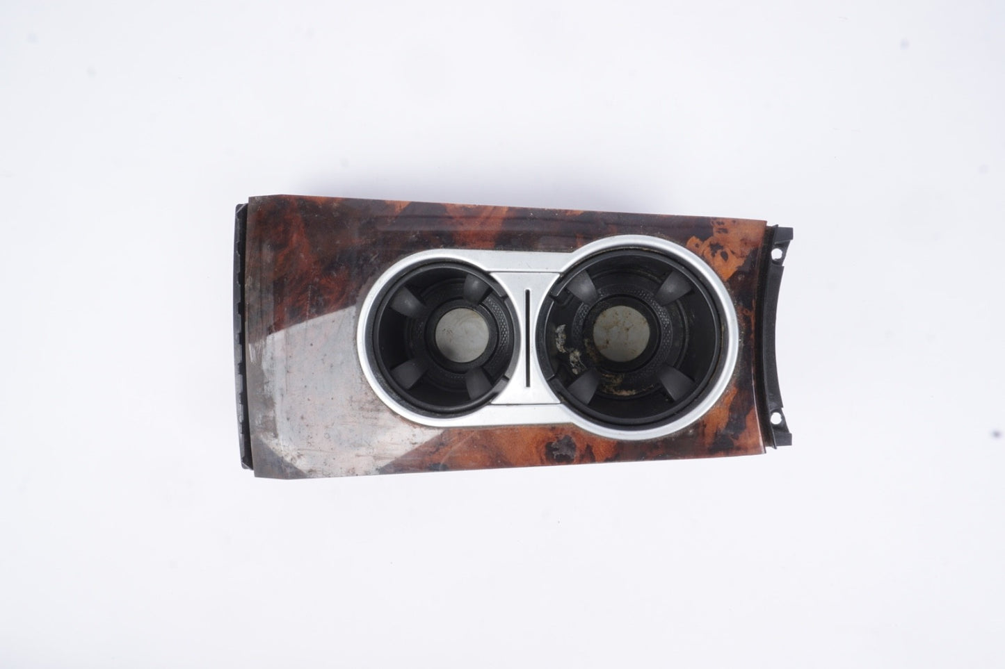 06 - 11  MERCEDES ML350 CENTER WOOD CONSOLE DUAL CUP HOLDER BROWN OEM 16904037