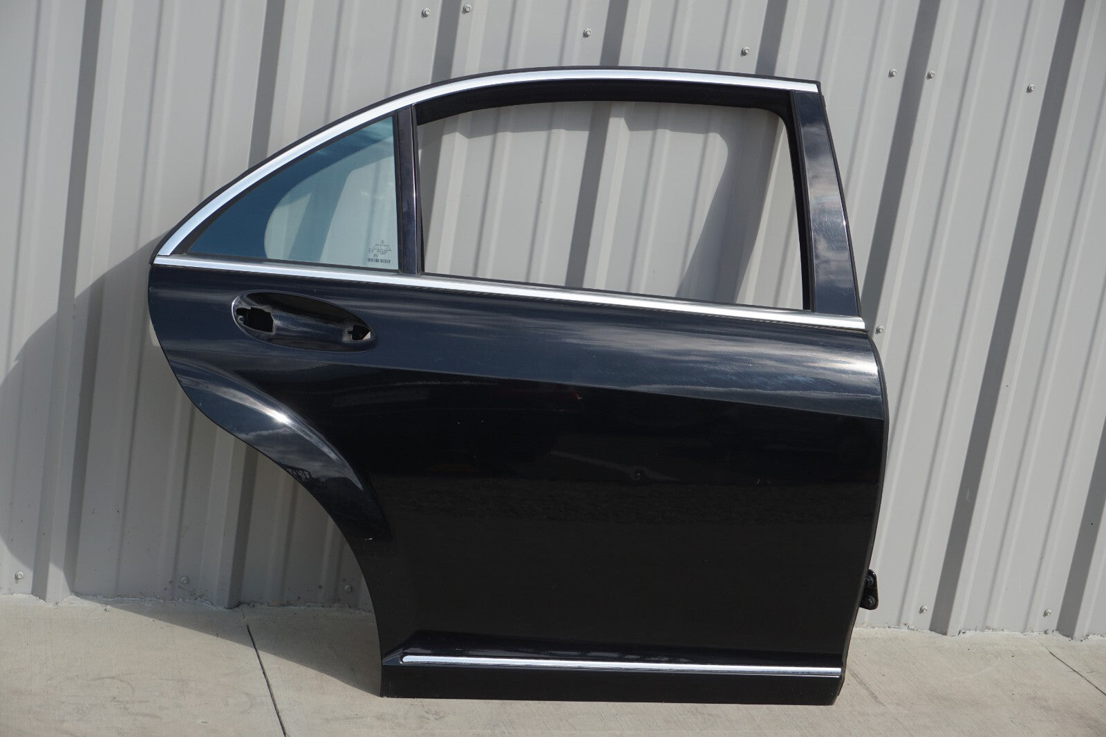 07-13 Mercedes W221 S450 S550 S600 Rear Door Shell Right Passenger Side OEM
