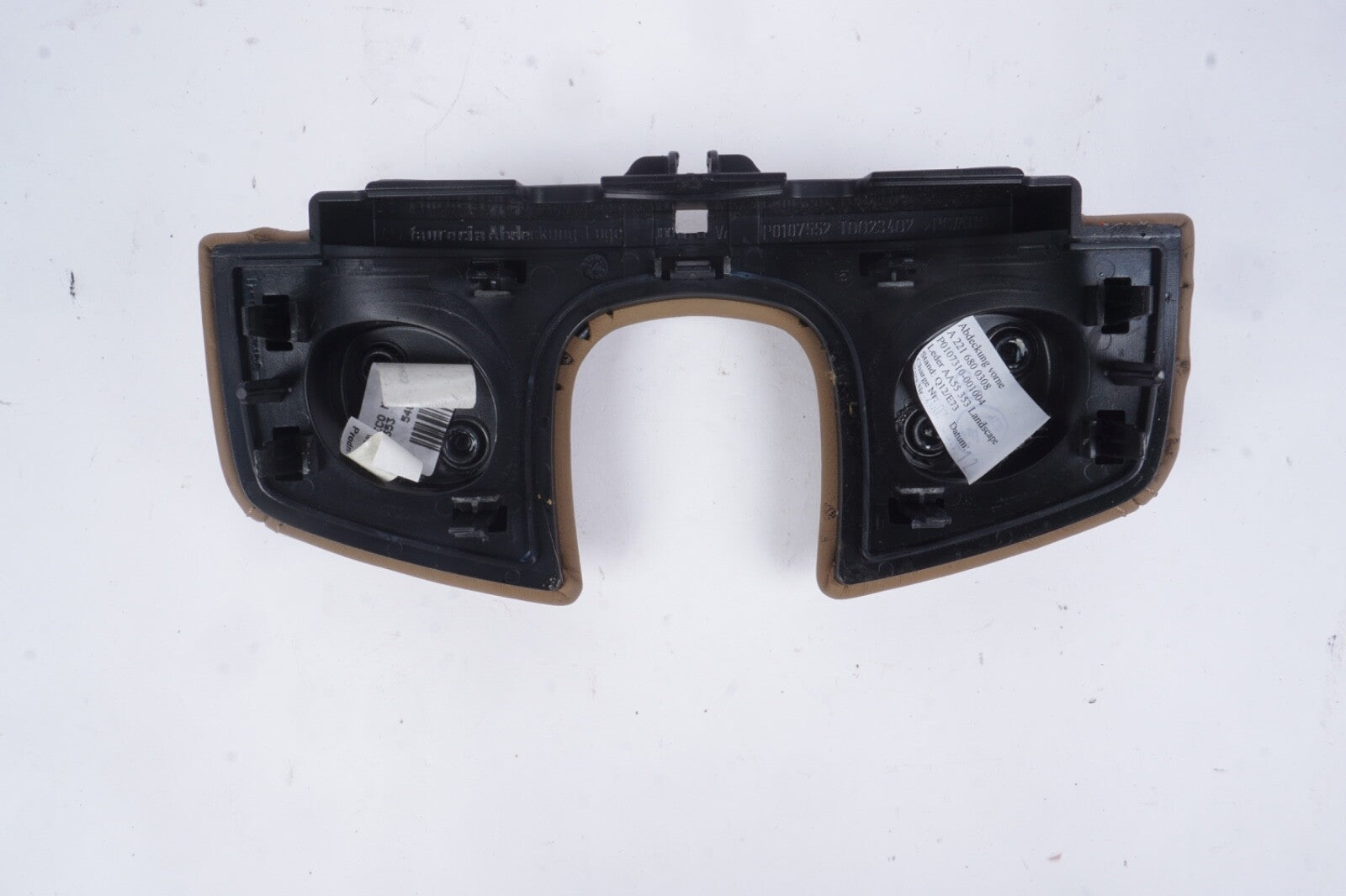 07-09 Mercedes S550 S600 W221 Center Console Trim Cover A2216800308 Oem