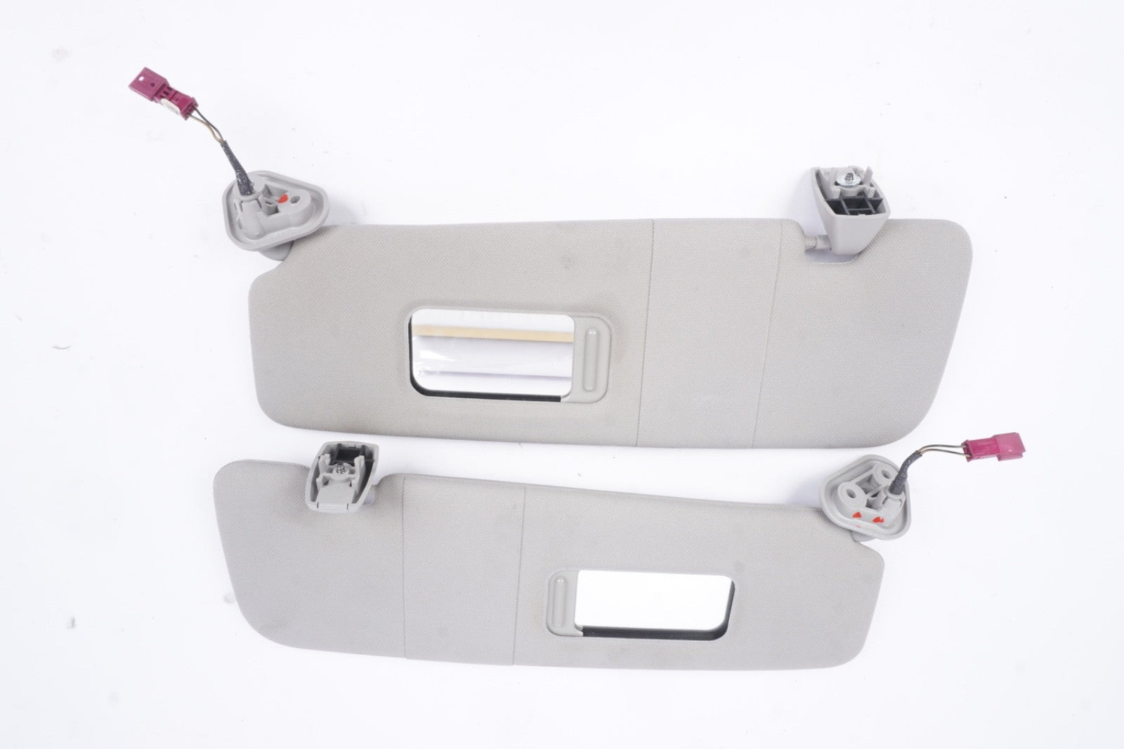 2012 - 2018 OEM BMW F06 F13 640 650 M6 LEFT AND RIGHT Side Sun Visor GRAY  SET