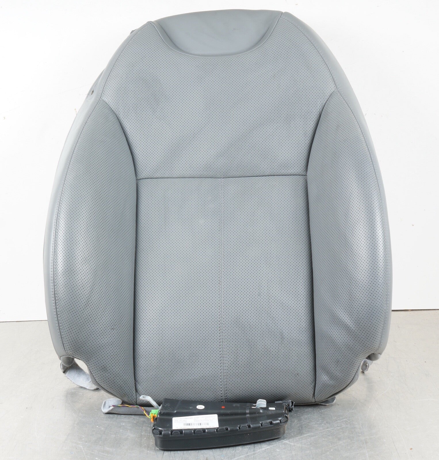 07-10 MERCEDES W216 CL550 FRONT RIGHT SEAT UPPER BACKREST LEATHER CUSHION OEM