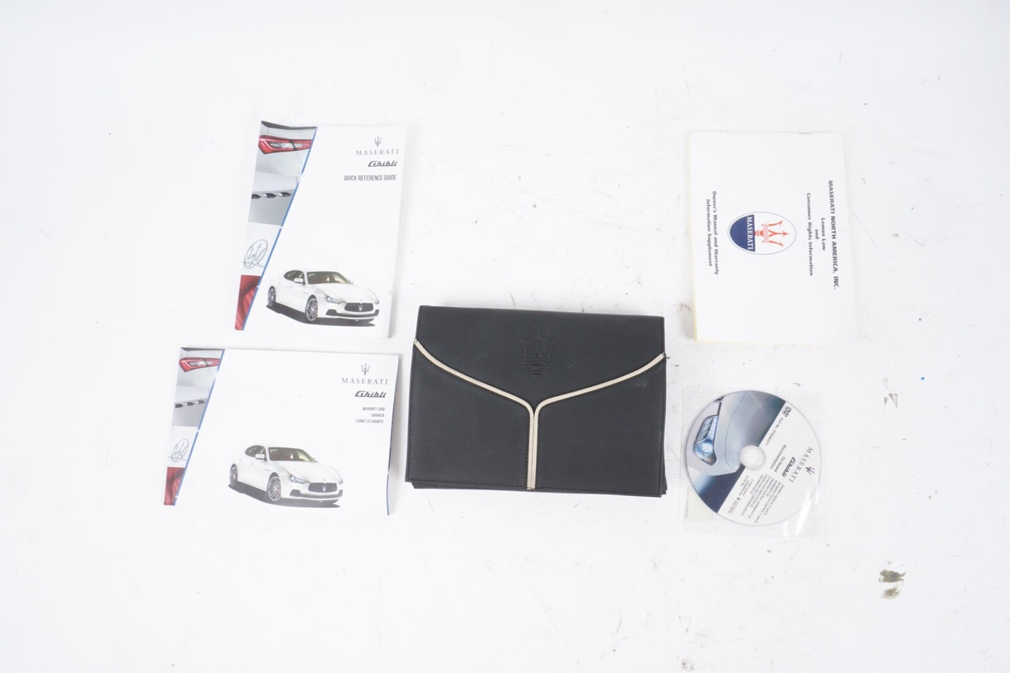 2014 Maserati Ghibli Drivers Owners Operators Manual Literature Book