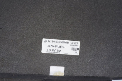 06-11 MERCEDES ML320 ML350 ML500 GL350 GL450 GL550 REAR BLACK FLOOR MATS RUGS