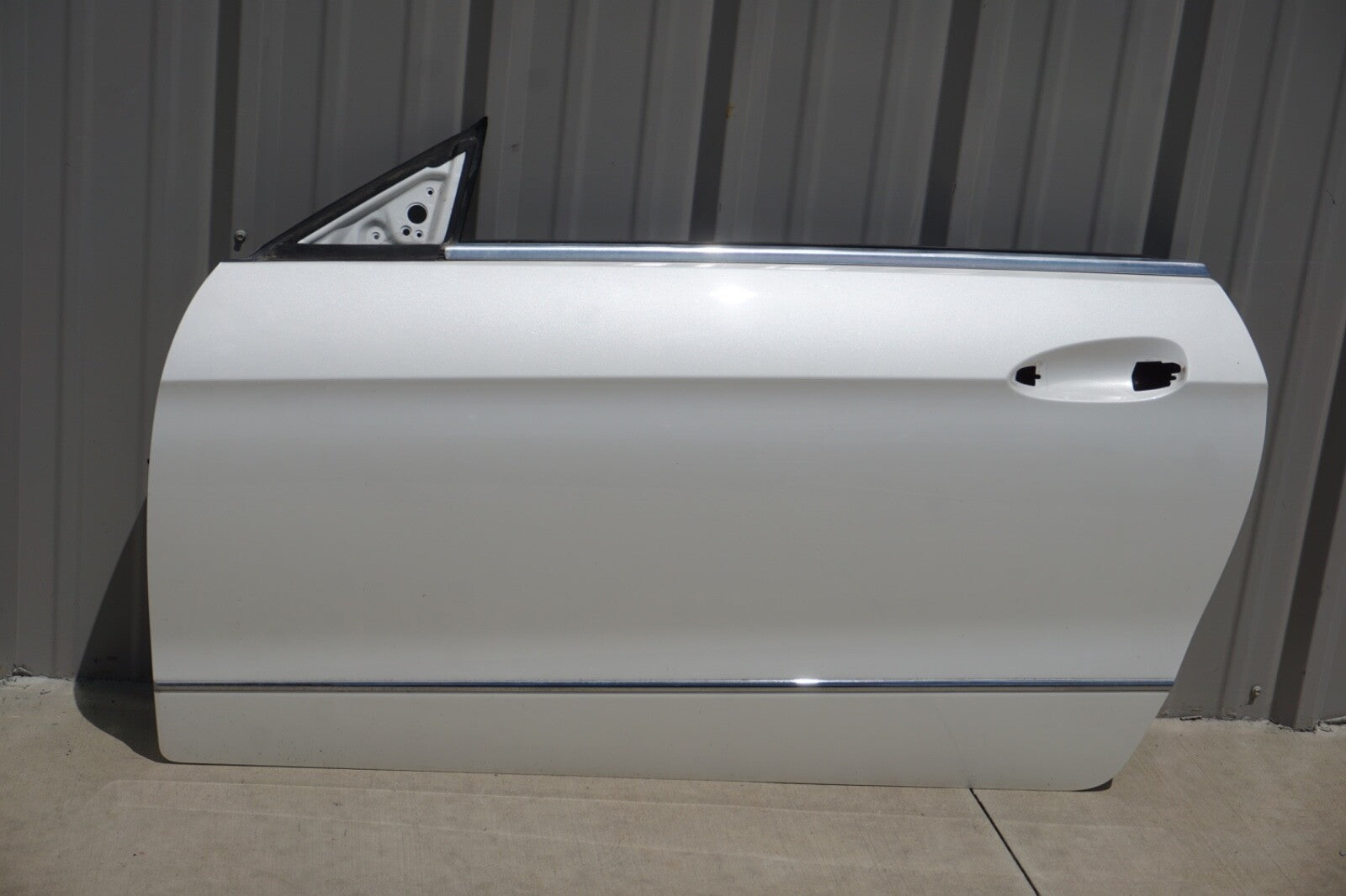 11-17 Mercedes W207 E350 E550 Convertible Front Left Driver Door Shell OEM