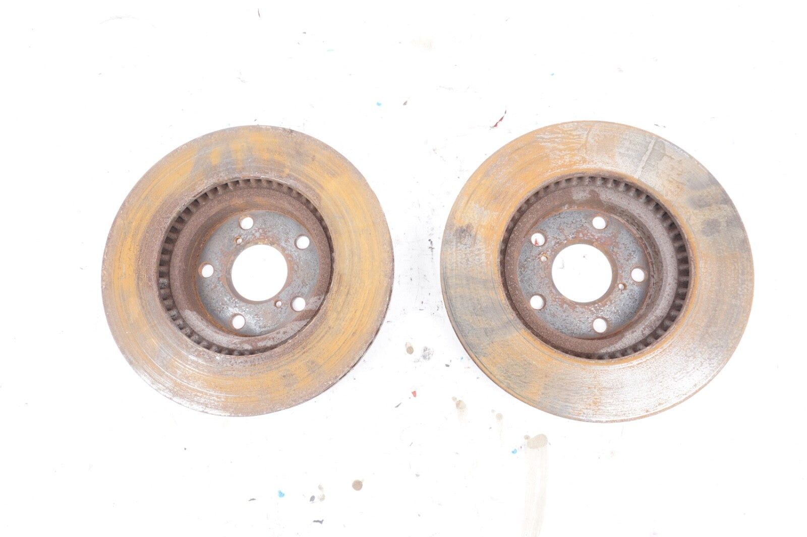 02-10 Lexus SC430 Front Right Passenger & Left Driver brake rotor set Rotors OEM