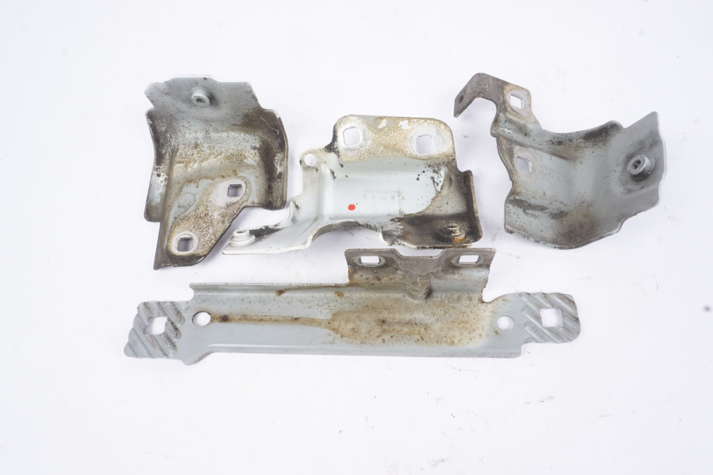 15-20 MERCEDES S560 S550 W222 FRONT LEFT FENDER MOUNT SUPPORT BRACKET OEM  SET