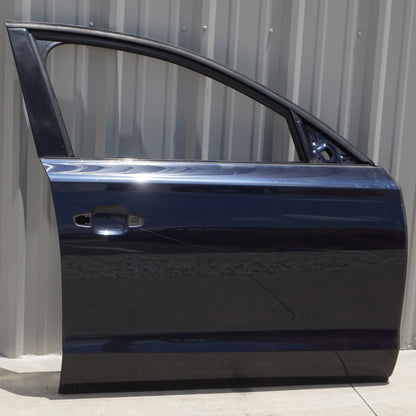 2011 - 2018 Audi A8 L Front Right Passenger Side Door Shell Black OEM