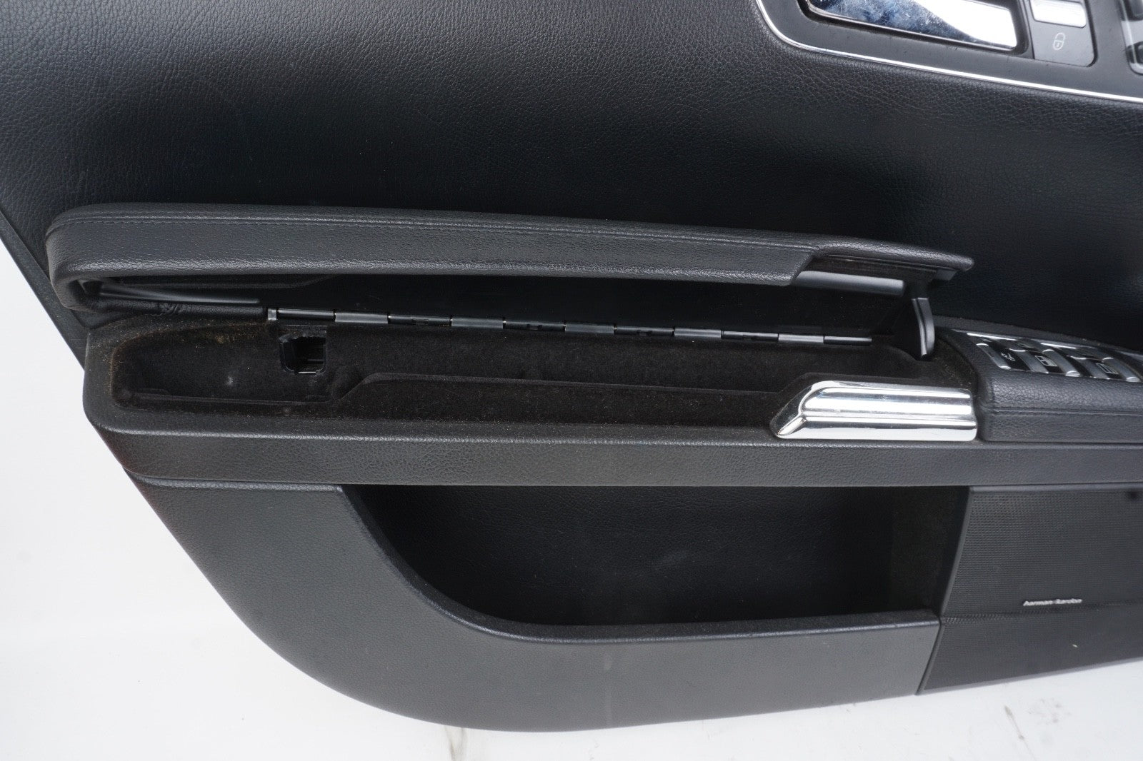 2010 - 2013 Mercedes W221 S550 Front Left Side Interior Door Panel BLACK OEM