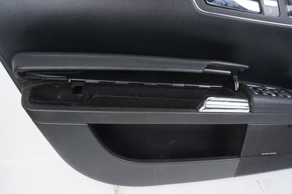 2010 - 2013 Mercedes W221 S550 Front Left Side Interior Door Panel BLACK OEM