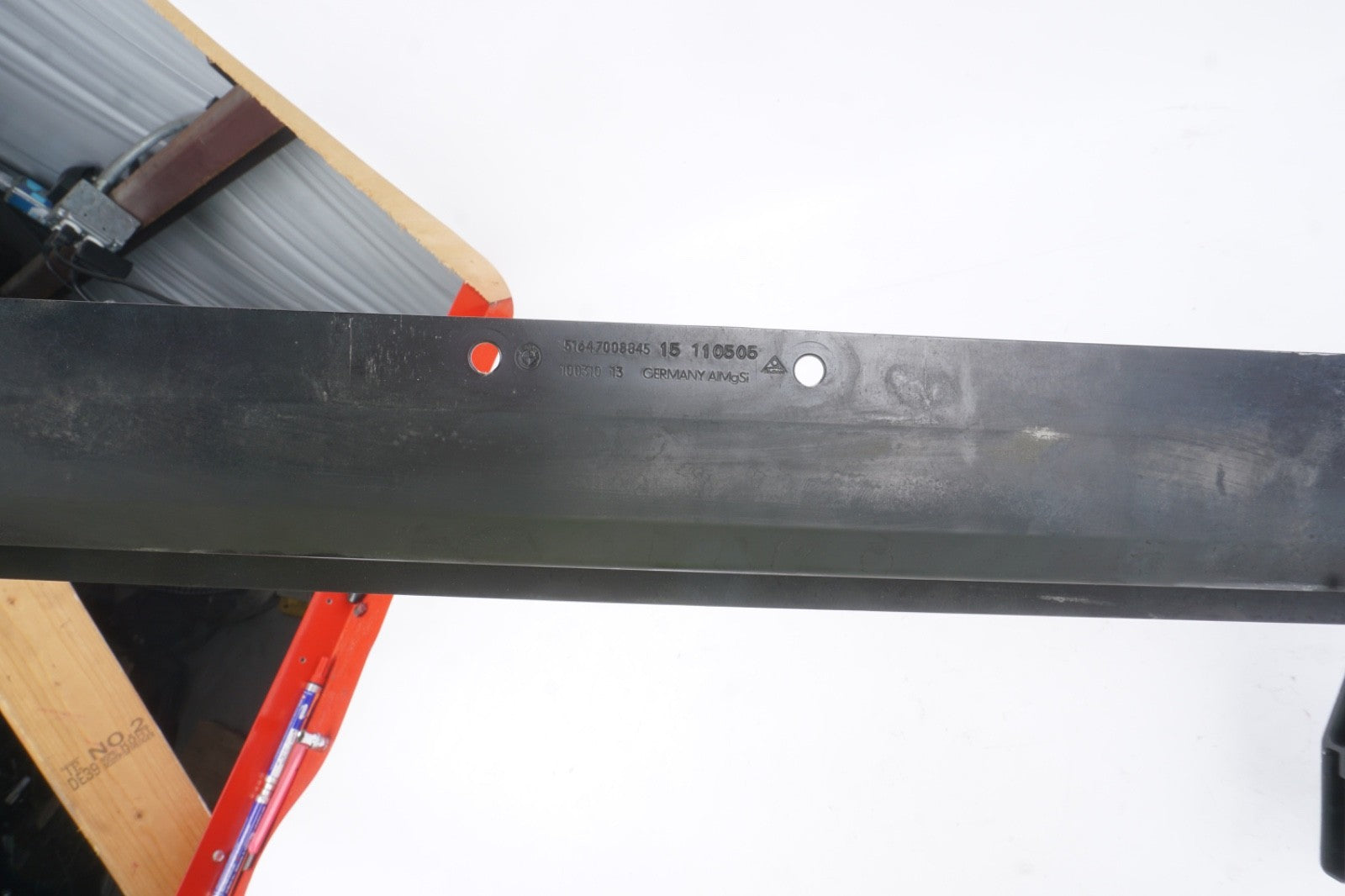 2006 - 2010 Bmw 645 650i Radiator Support Upper Cross Member  7008845