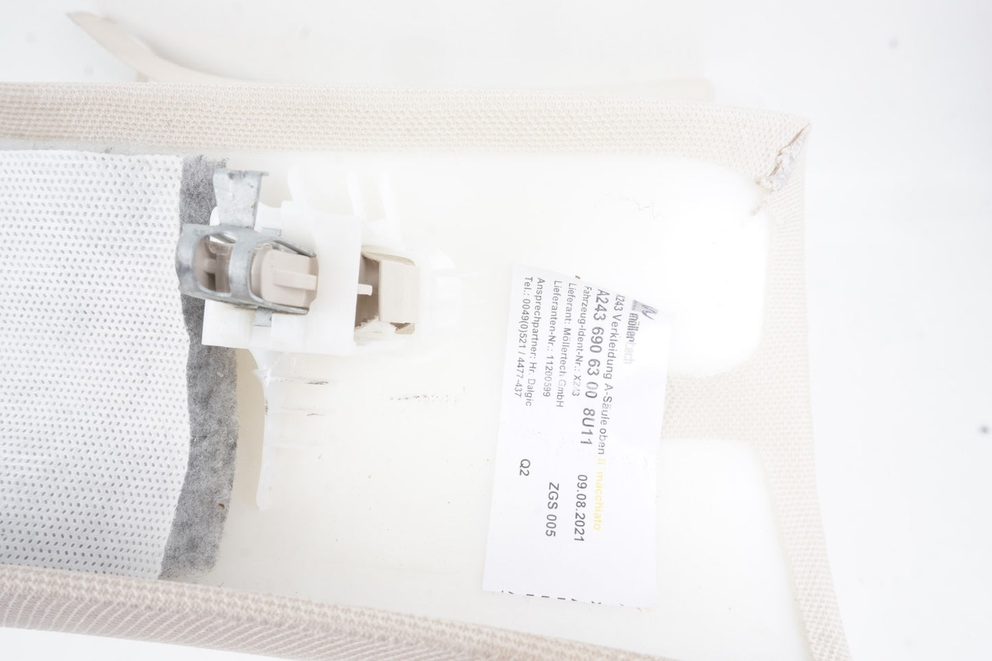 2020 - 2025 MERCEDES EQB300 FRONT RIGHT LEFT SIDE WINDSHIELD A-PILLAR TRIM PANEL