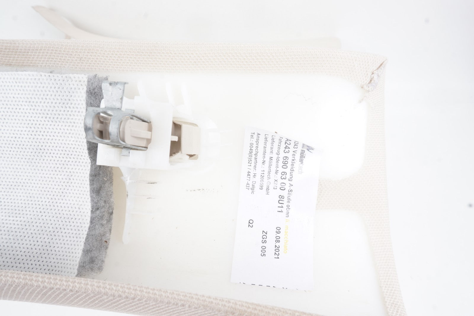 2020 - 2025 MERCEDES EQB300 FRONT RIGHT LEFT SIDE WINDSHIELD A-PILLAR TRIM PANEL