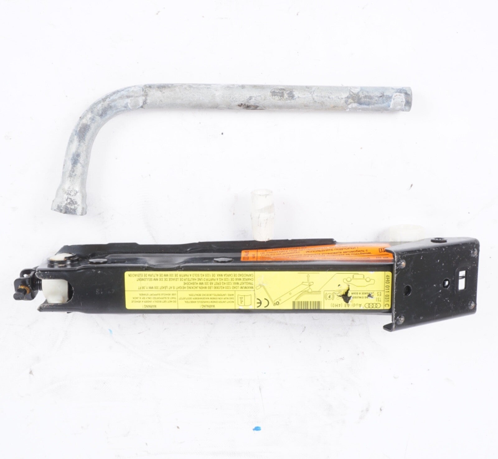 11-18 AUDI S8 A8 QUATTRO EMERGENCY WHEEL SPARE TIRE JACK TOOL KIT 4H0011031C OEM