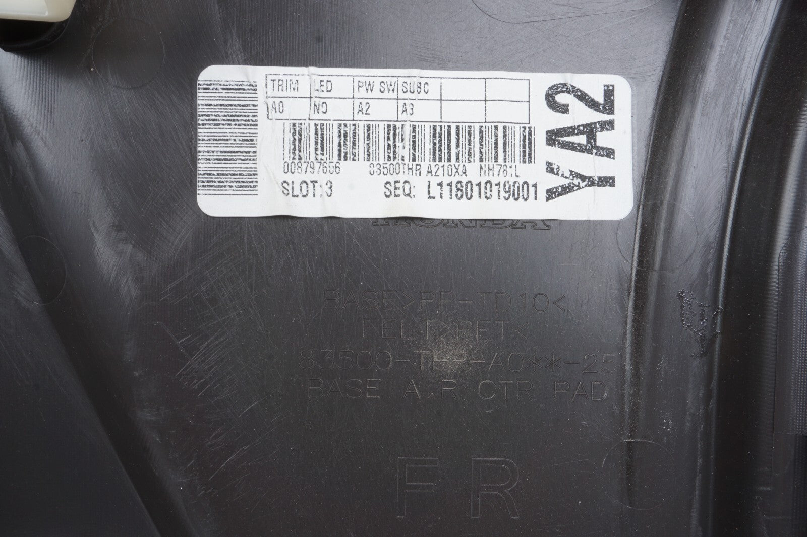 18 - 23 Honda Odyssey Front Right Passenger Door Panel Trim OEM