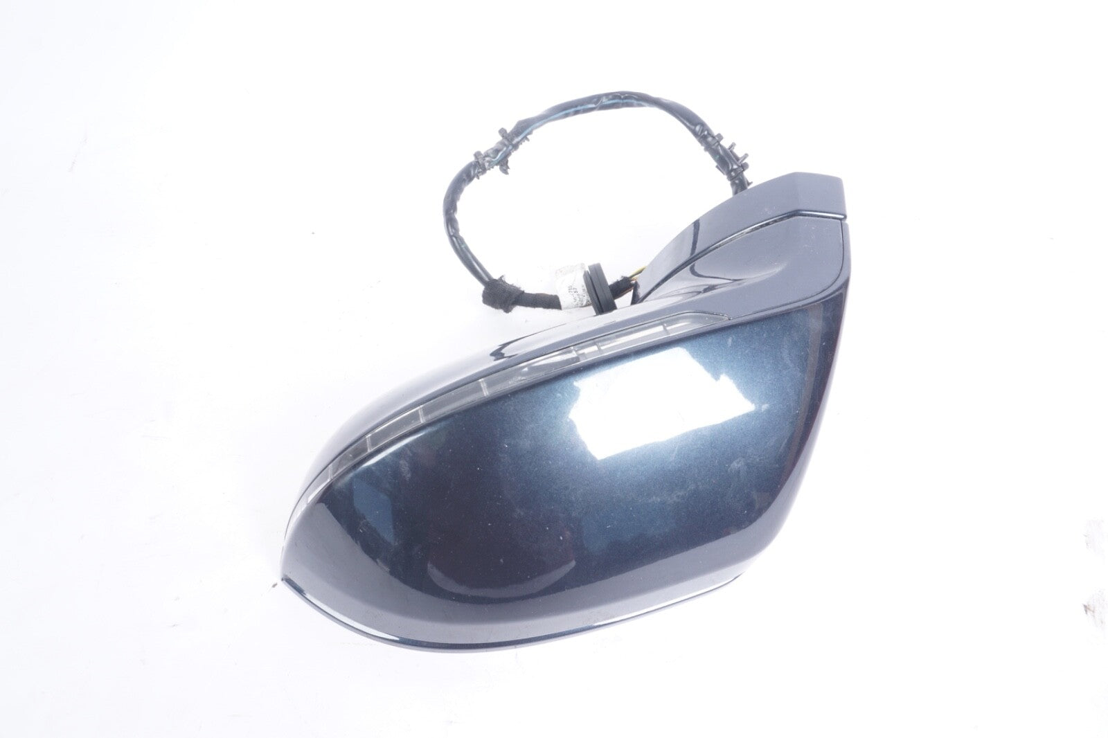 2012-2018 AUDI A7 S7  LEFT DRIVER SIDE DOOR REAR VIEW MIRROR BLUE OEM