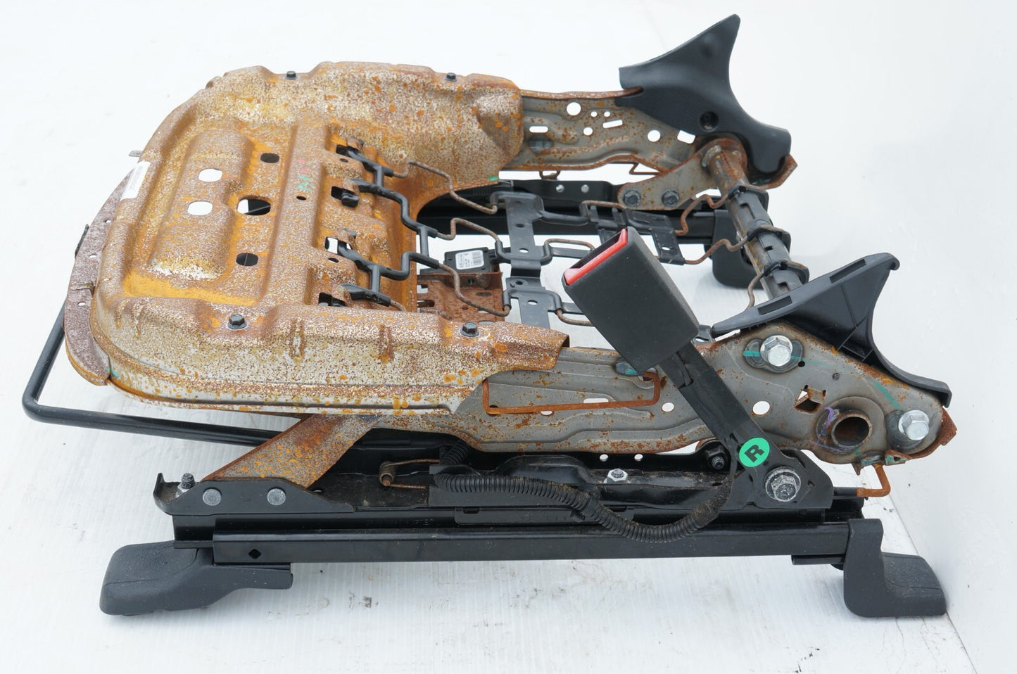 2013-2018 HYUNDAI SANTA FE FRONT RIGHT PASSENGER SEAT TRACK RAIL FRAME OEM