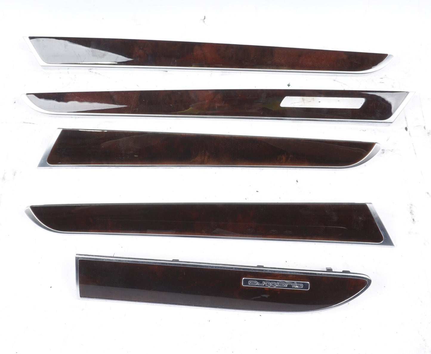 2005 - 2011 Audi A6 Dash & Door Panel Wooden Trim Front & Rear SET OEM