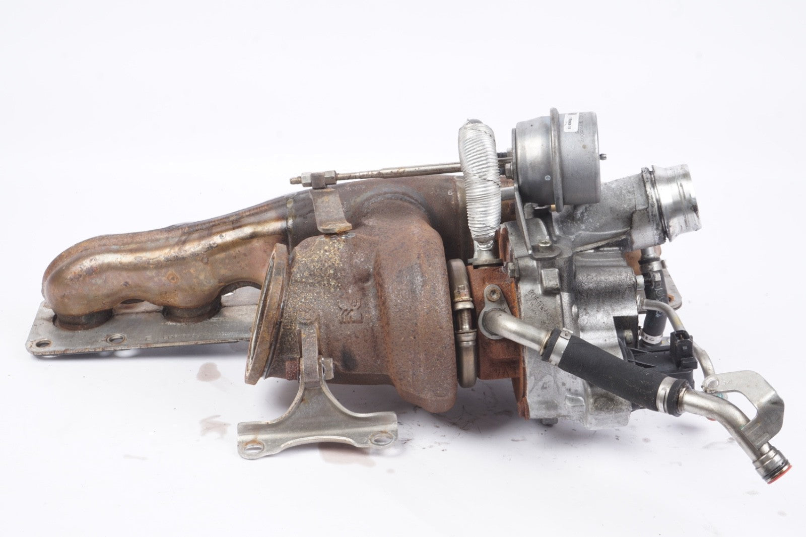 2011-2016 BMW 535I 640i 3.0L N55 ENGINE TURBO TURBOCHARGER W/ MANIFOLD OEM