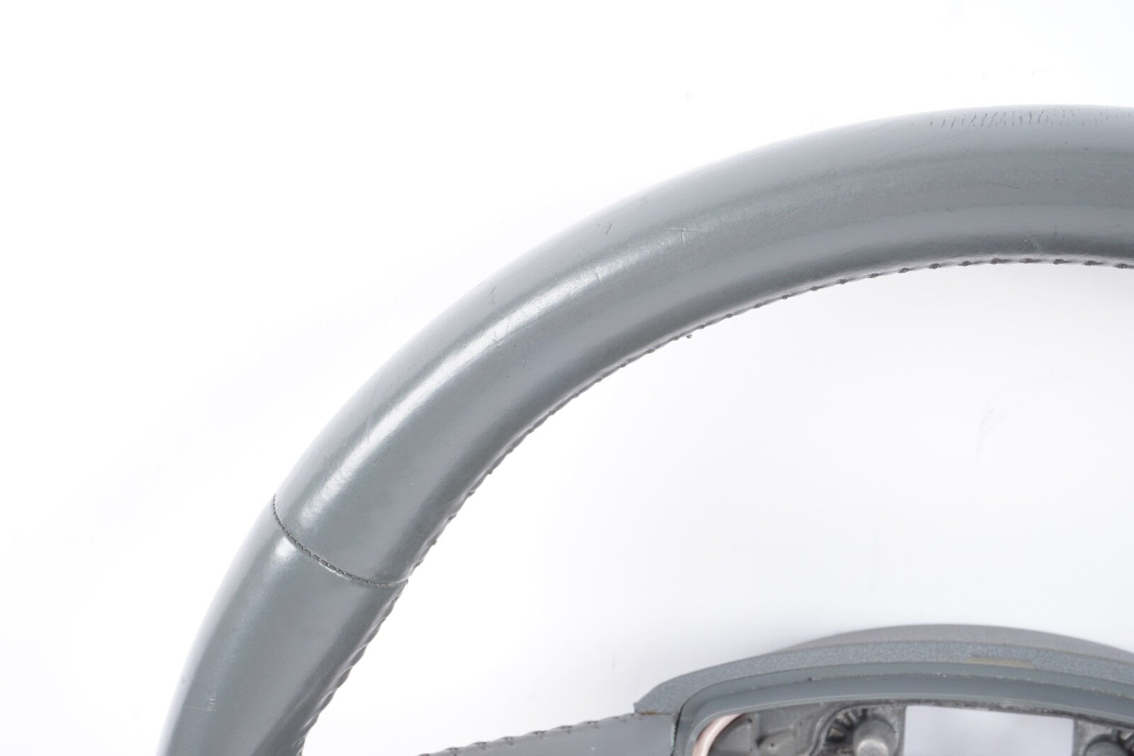 2012-2015 AUDI A6 A7 - 4 SPOKE STEERING WHEEL GRAY OEM