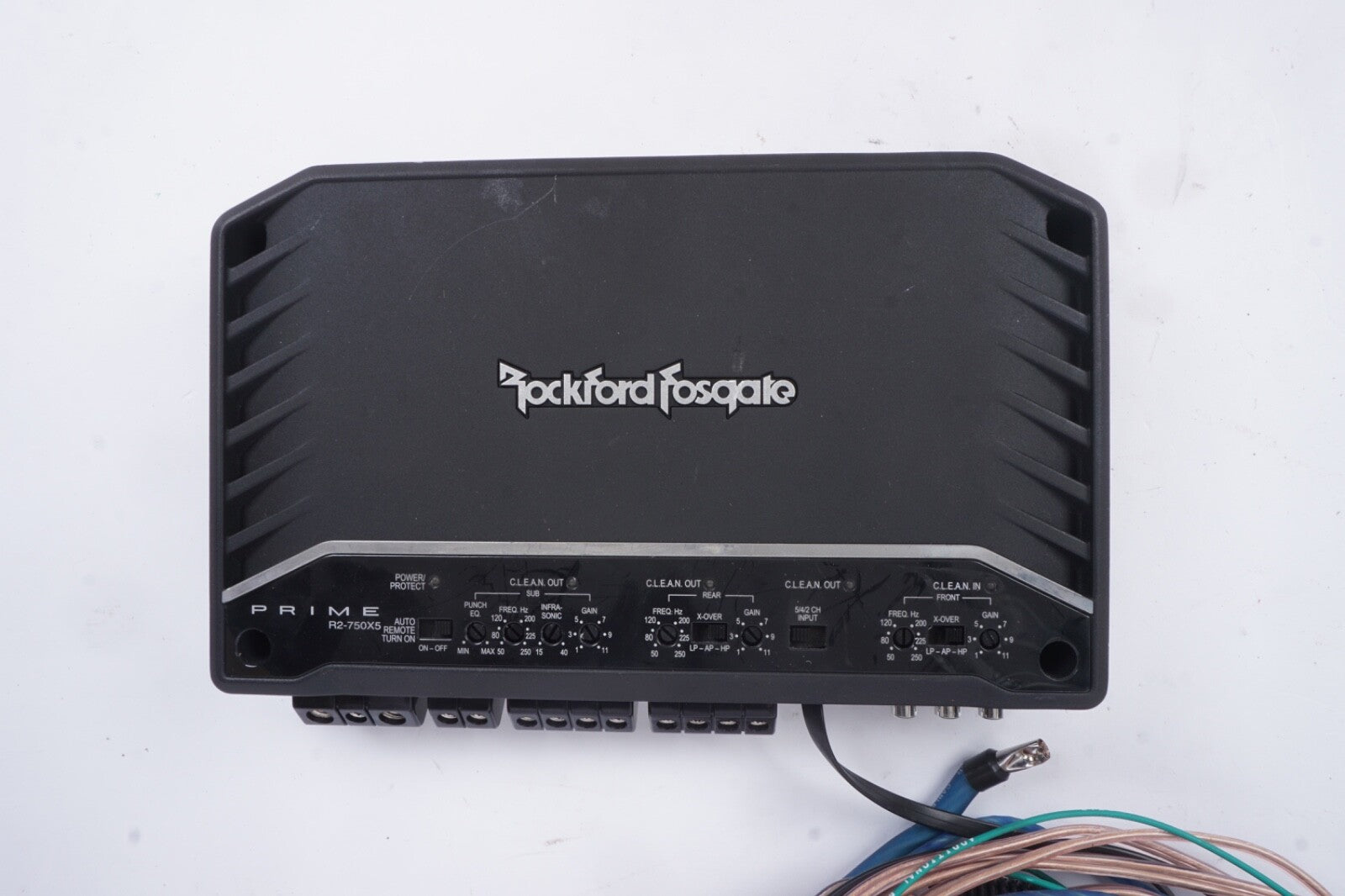 Kenwood Model DMX8709S 6.8" With Amplifier Rockford Fosgate R2-750X5