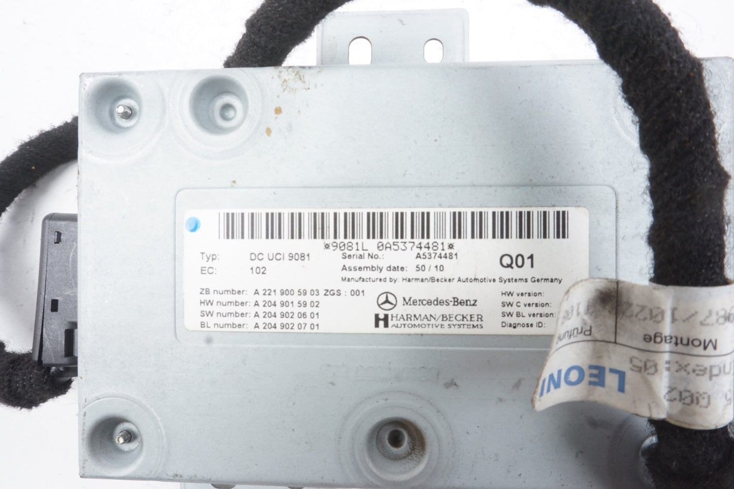 2006 - 2017 Mercedes E350 E550 W212 Communication Interface Module OEM