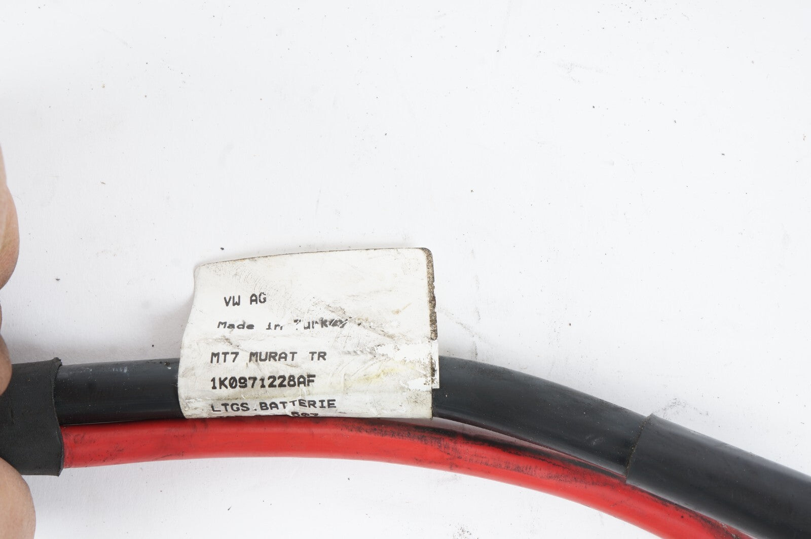 2011 - 2016 VOLKSWAGEN EOS POSITIVE BATTERY CABLE WIRE OEM