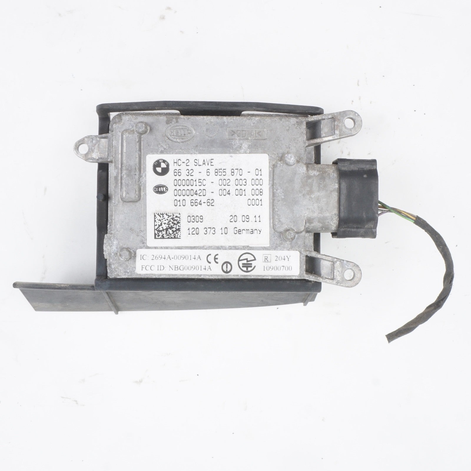 2012 - 2015 BMW 650I REAR LEFT BLINDSPOT RADAR UNIT MODULE 6855870 OEM