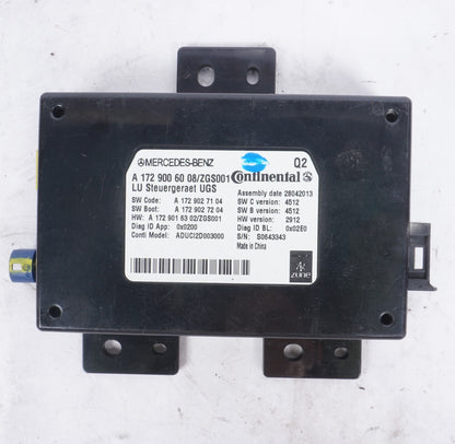 08-14 Mercedes W204 C250 C300 C350 Communication Control Module 1729001906  OEM