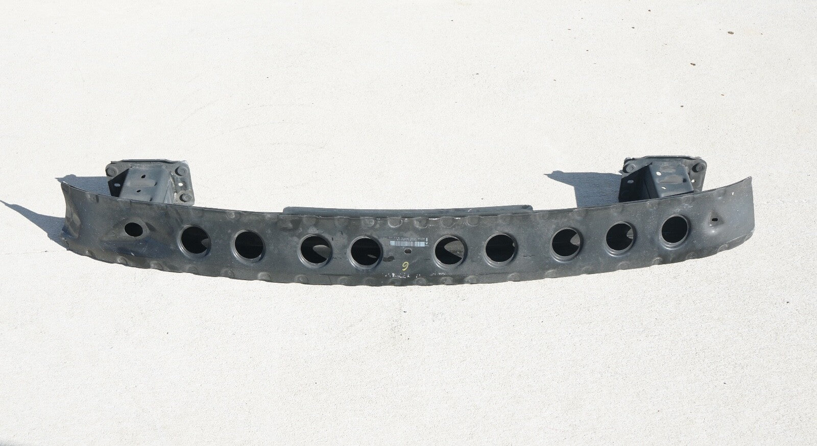08-11 Mercedes W204 C300 C250 Rear Bumper Reinforcement Impact Crash Bar OEM