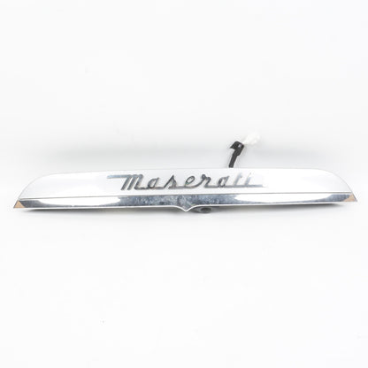 2014 - 2017 Maserati Ghibli Trunk Deck Lid License Light Lamp Molding Cover OEM