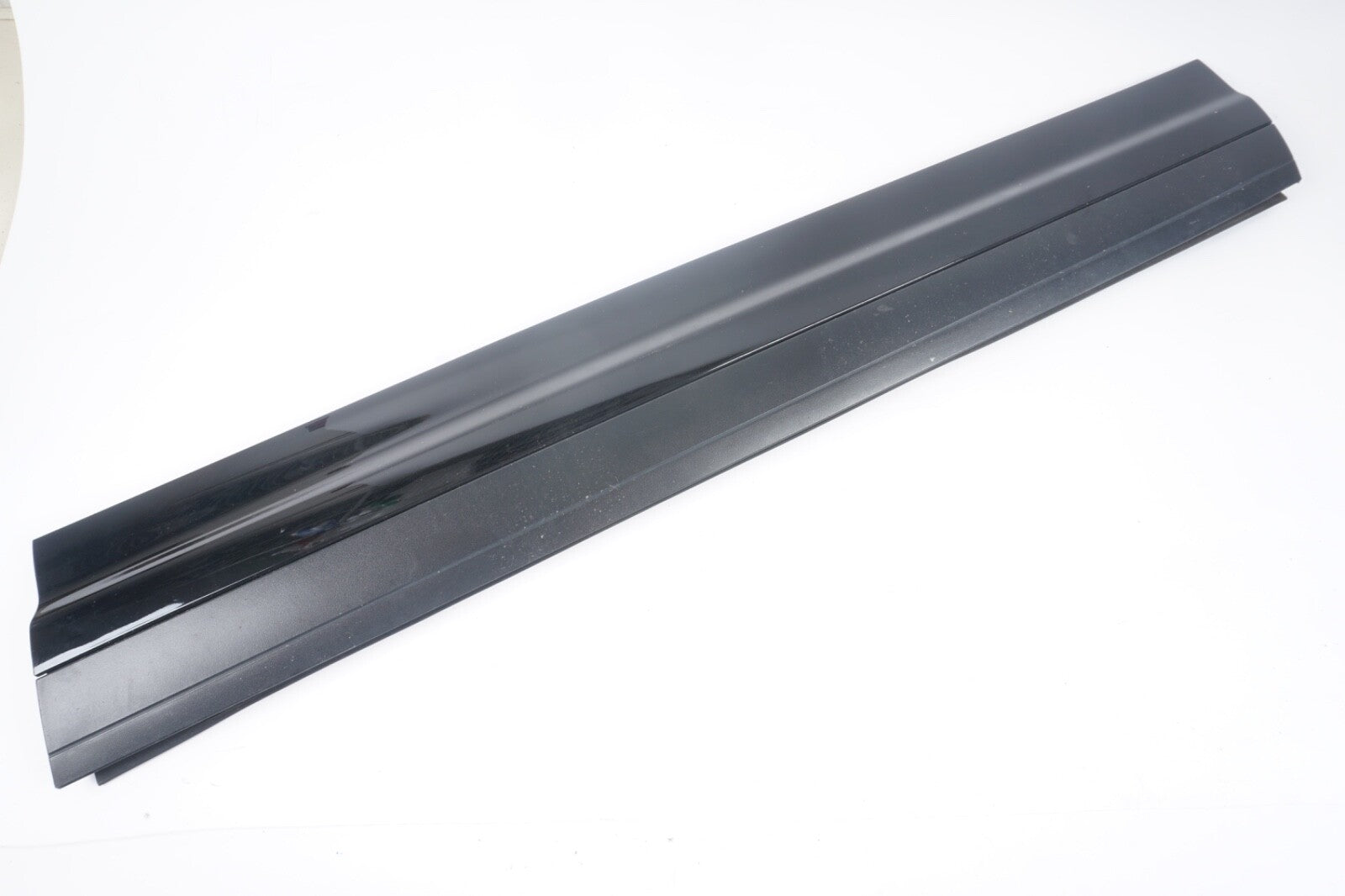 11-18 PORSCHE CAYENNE REAR DOOR MOLDING TRIM CLADDING BLUE GENUINE FRONT RIGHT