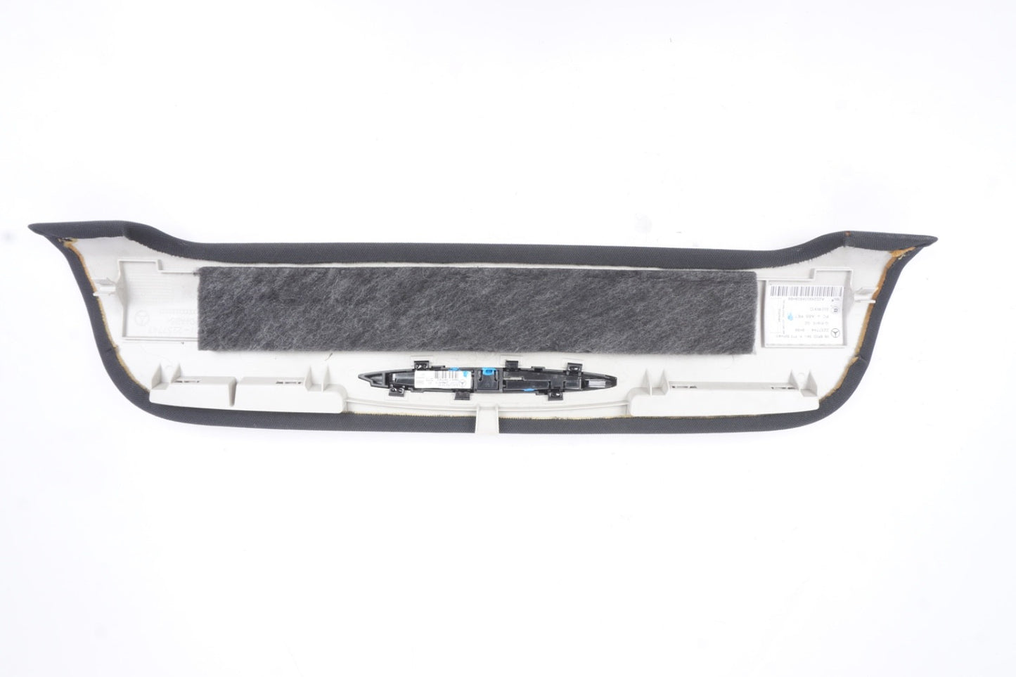 2014 - 2017 Mercedes W222 S550 Rear Headliner Trim Panel Black OEM 2226900850