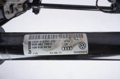 2011 - 2017 Audi A8 Front Right Driver Seat Lower Track Frame W/ Motors OEM
