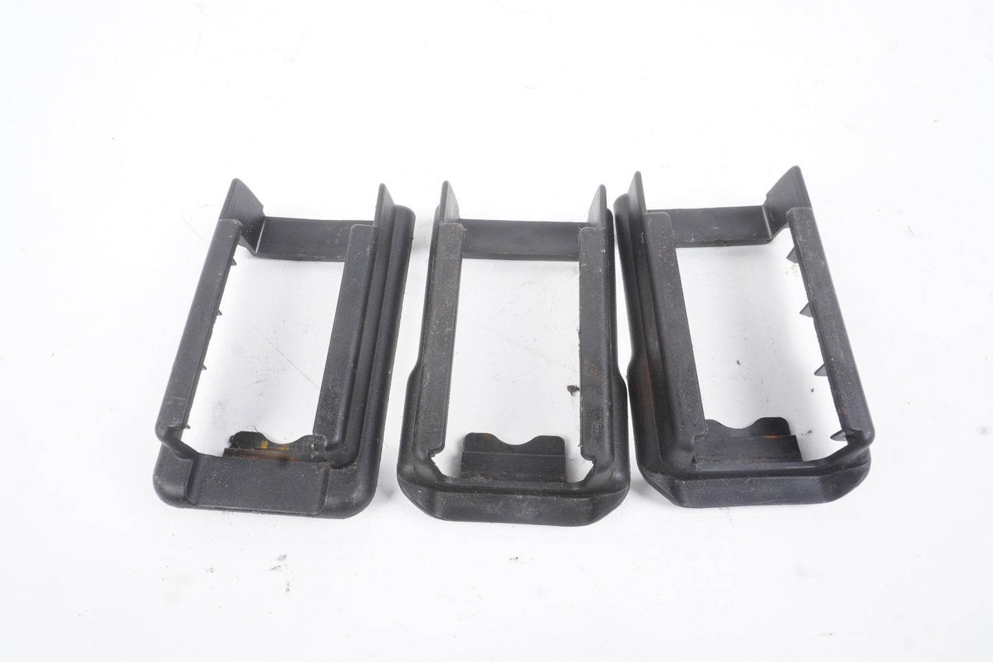 2014-2024 Maserati Ghibli Front Right Pass Seat Track Cover Trim Set Of 3 OEM