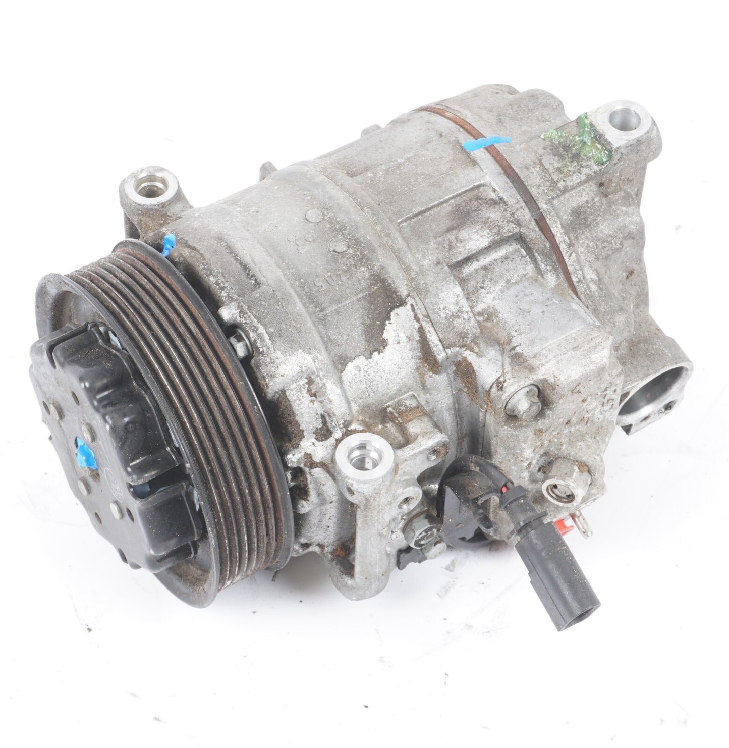 11-18 Porsche Cayenne 958 4.8l AC Compressor 7P5820803B OEM