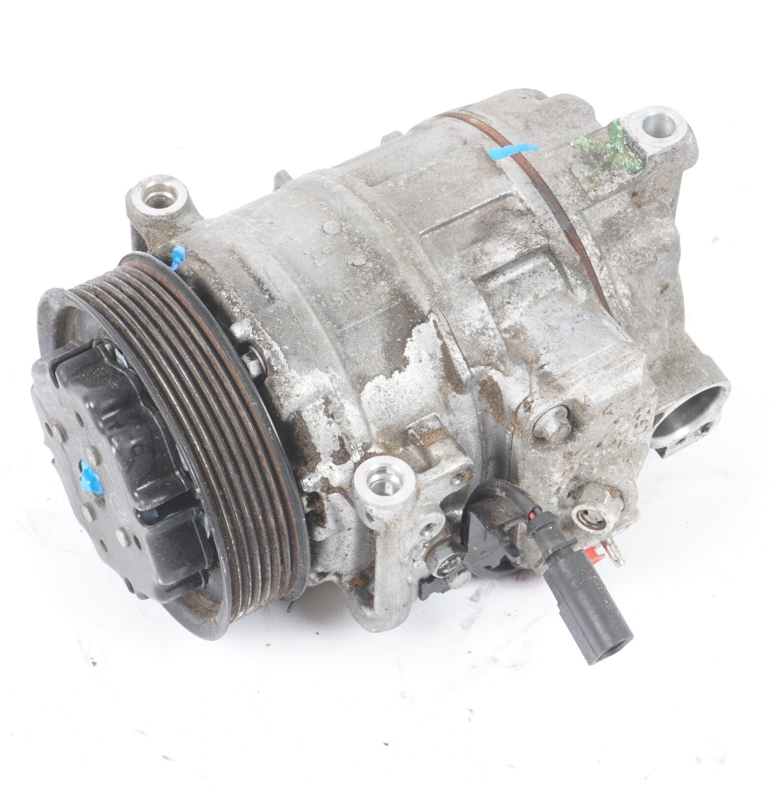 11-18 Porsche Cayenne 958 4.8l AC Compressor 7P5820803B OEM