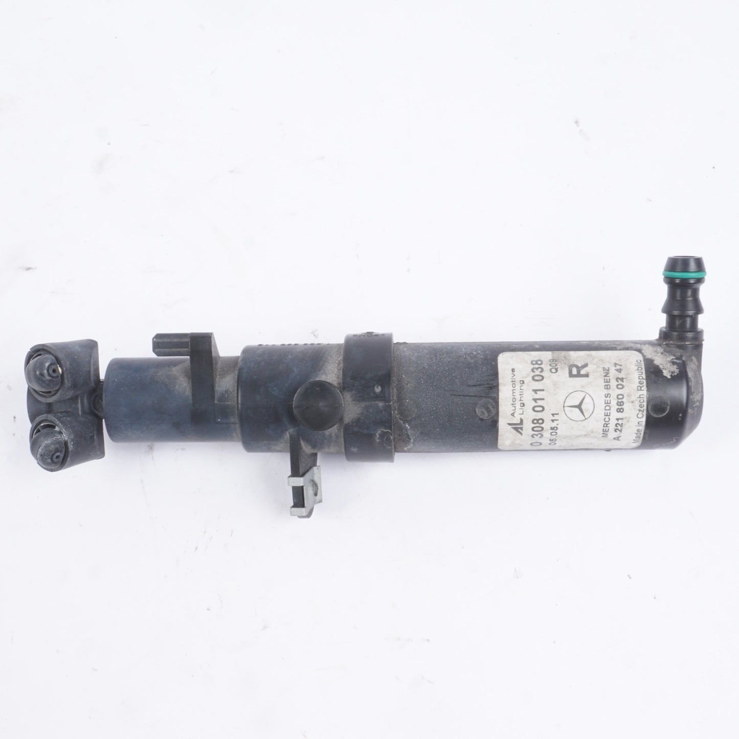 07-14 Mercede W221 S400 CL550 Right Side Headlight Washer Nozzle Pump OEM