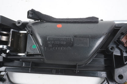 2011-2017 Audi D4 A8 A8L Front Right Interior Door Handle w/ Trim Panel OEM