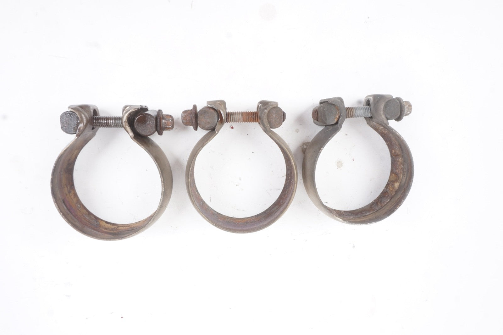 2011 - 2023 Mercedes E350 W207 W212 Exhaust Pipe Clamp Set of 3 OEM