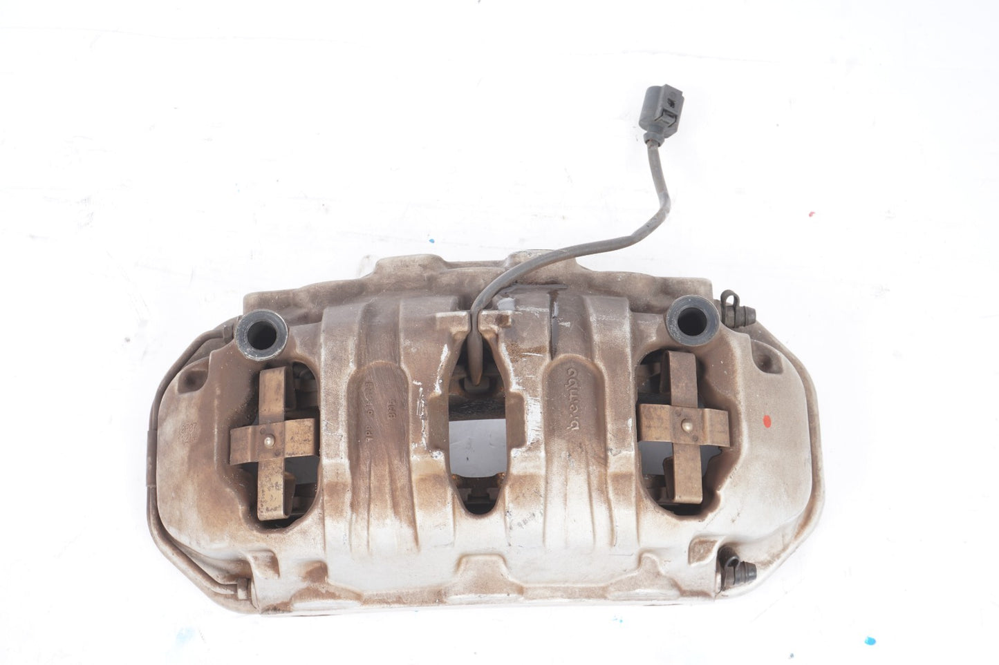 11-18 Porsche Cayenne 958 4.8l Front Left Driver Side Brake Caliper OEM