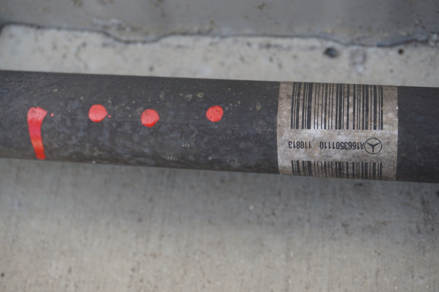 2013 - 2016 Mercedes Benz X166 GL450 Rear Right Driver Side Axle Shaft OEM