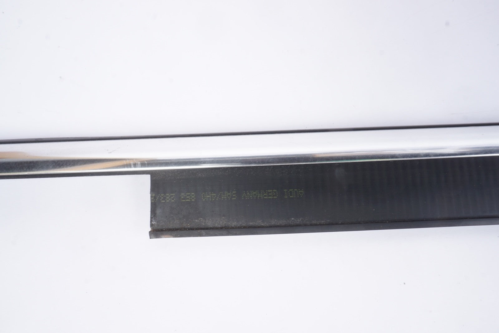 2011-2018 AUDI A8 L QUATTRO REAR LEFT DRIVER SIDE DOOR WINDOW BELT MOLDING OEM
