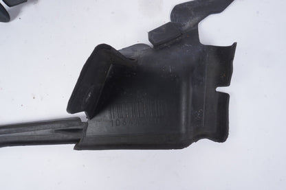 06-11 mercedes w164 ml350 front right left radiator support line air baffle pair