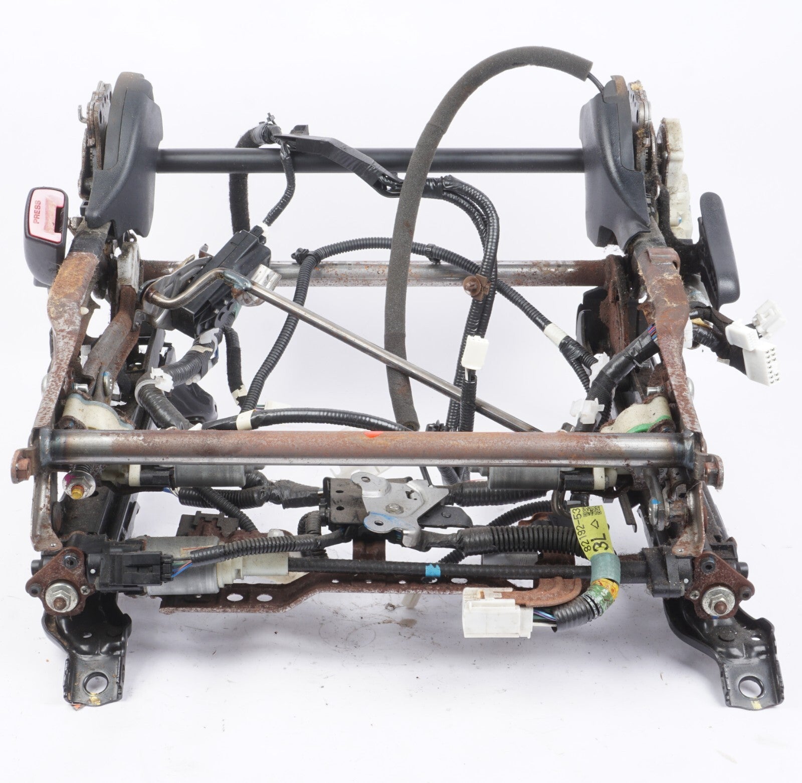 10-15 Lexus IS250 IS350 Convertible Front Left Driver Seat Track Rail & Motors