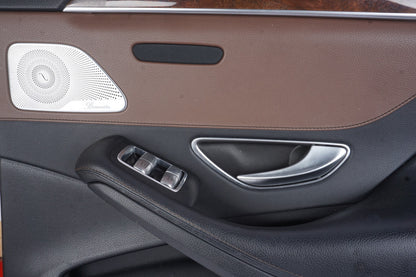 2014 - 2020 MERCEDES S550 REAR RIGHT INNER DOOR PANEL BLACK AND BROWN