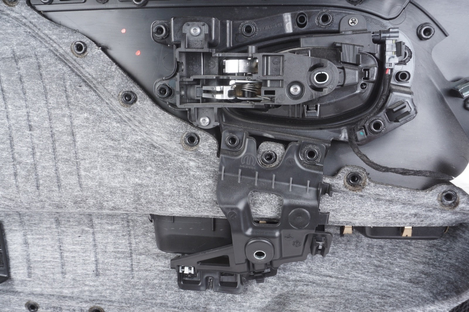 2015 - 2022 Jeep Renegade Front Right Interior Door Trim Panel Black OEM