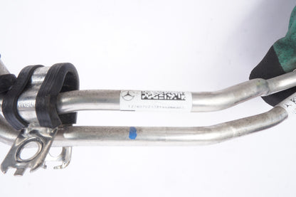 12 - 16 Mercedes W207 E350 Fuel Injection Rail Line w/ Injectors OEM