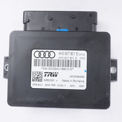 11-17 Audi D4 A8 A8L Hand Parking Brake Control Module Unit 4H0907801H OEM