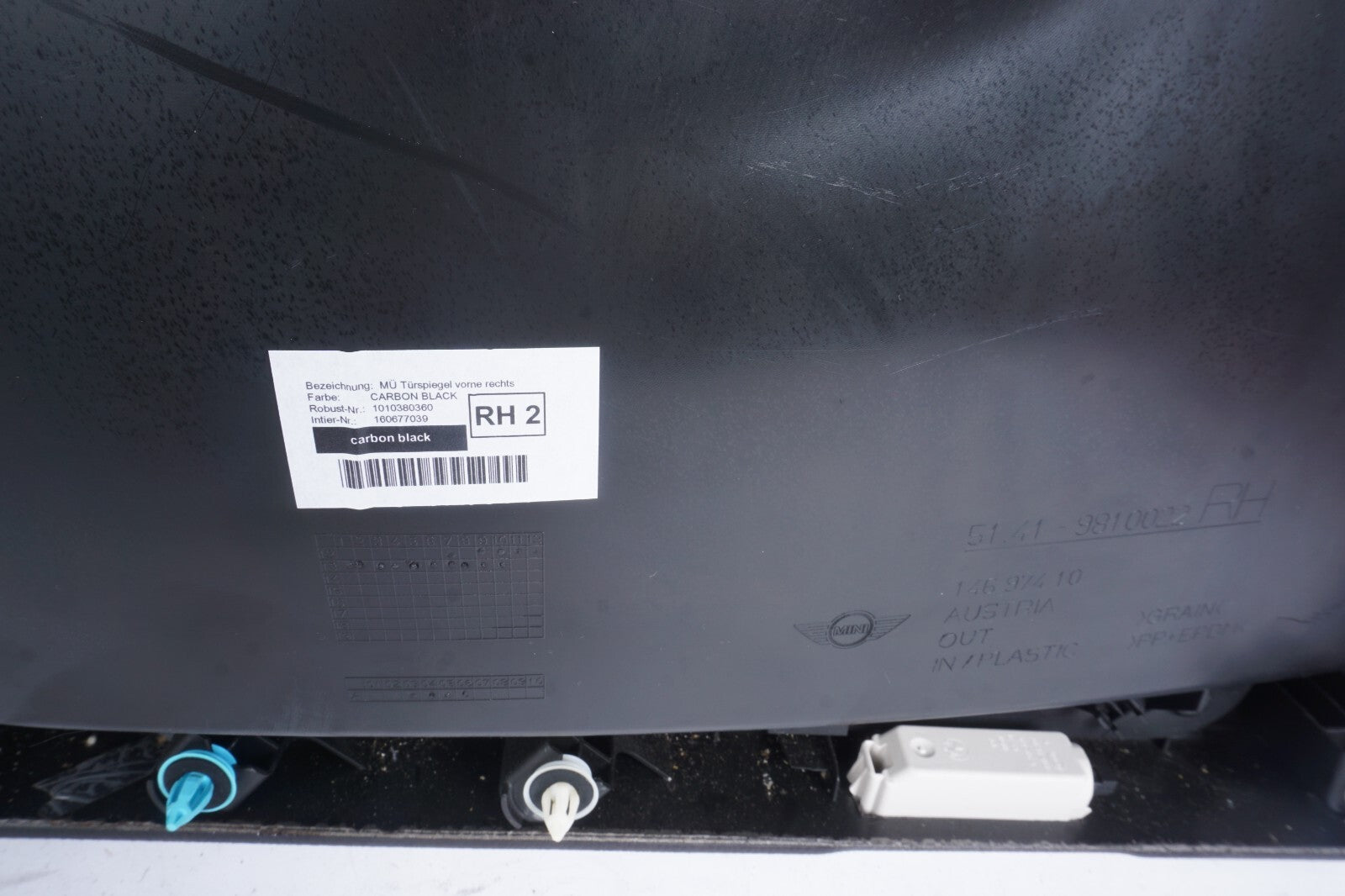 11-16 Mini Cooper Countryman Front Right Passenger Door Panel Trim OEM